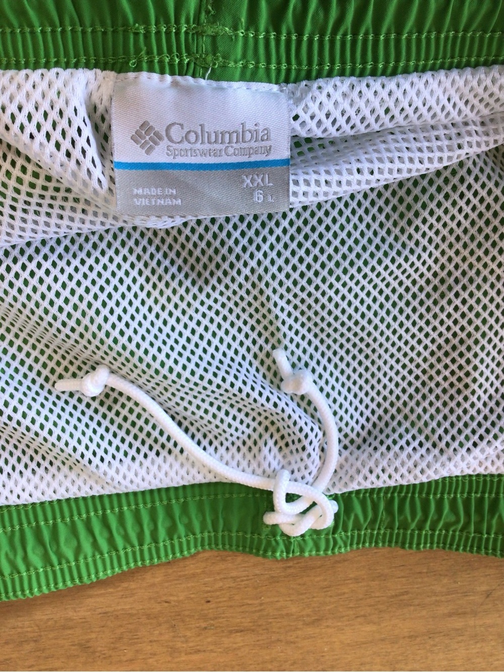Columbia PFG Backcast III Water Shorts XXL Green UPF 50 Swim Trunks NWT - Picture 9 of 11